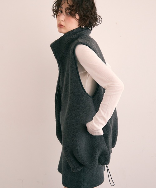 ボアBIGベスト（ベスト）｜Trish（トリッシュ）のファッション通販