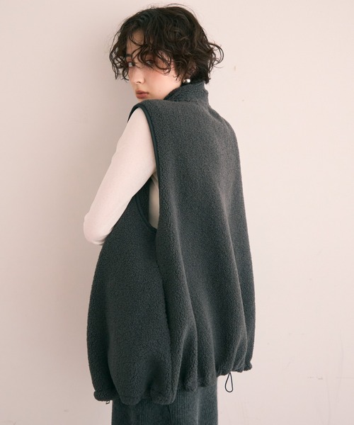 ボアBIGベスト（ベスト）｜Trish（トリッシュ）のファッション通販