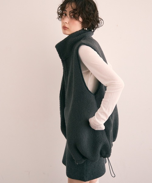 ボアBIGベスト（ベスト）｜Trish（トリッシュ）のファッション通販