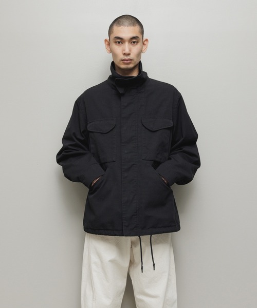 CURB POCKET FIELD JACKET（ミリタリージャケット）｜bal（バル）の