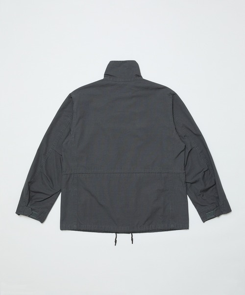 bal（バル）の「CURB POCKET  FIELD JACKET（ミリタリージャケット・メンズ・グレー/ブラック/カーキ・3/2/1）」の18枚目の写真