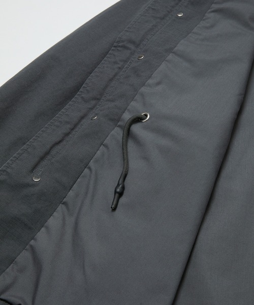 bal（バル）の「CURB POCKET  FIELD JACKET（ミリタリージャケット・メンズ・グレー/ブラック/カーキ・3/2/1）」の22枚目の写真