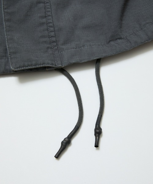 bal（バル）の「CURB POCKET  FIELD JACKET（ミリタリージャケット・メンズ・グレー/ブラック/カーキ・3/2/1）」の4枚目の写真