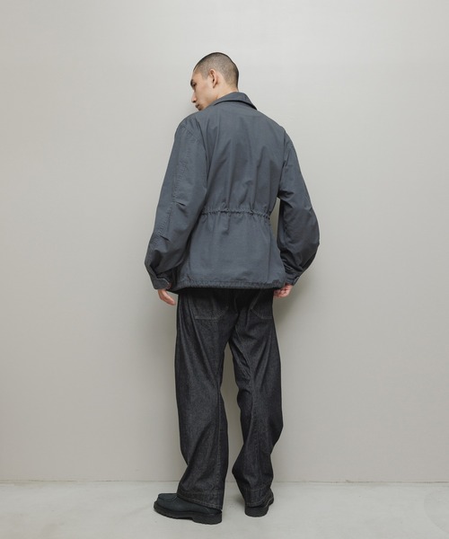 bal（バル）の「CURB POCKET  FIELD JACKET（ミリタリージャケット・メンズ・グレー/ブラック/カーキ・3/2/1）」の11枚目の写真