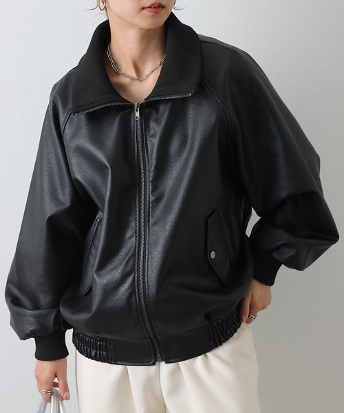 ゲコイ様　1本 フェイクレザーMA-1（ライダースジャケット）｜COLONY 2139（コロニー