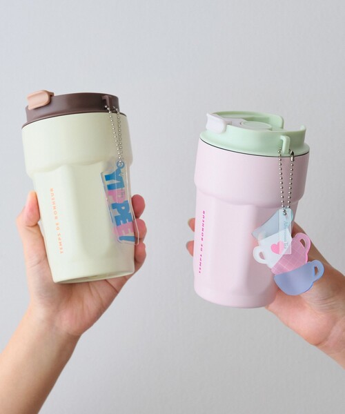 Afternoon Tea（アフタヌーンティー）の「ステンレスタンブラー 350ml（グラス/マグカップ/タンブラー・レディース・ピンク/ラベンダー/ベージュ・ONE SIZE）」の6枚目の写真