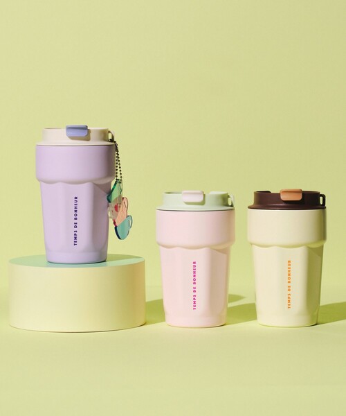 Afternoon Tea（アフタヌーンティー）の「ステンレスタンブラー 350ml（グラス/マグカップ/タンブラー・レディース・ピンク/ラベンダー/ベージュ・ONE SIZE）」の5枚目の写真