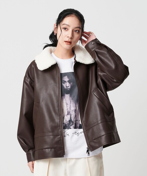 ブルーレーベル☆2WAYライトクロスブルゾン BLUE LABEL CRESTBRIDGE