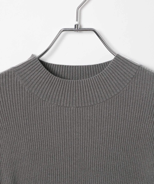 LEPSIM（レプシィム）の「12ゲージ袖配色プルオーバー2　497490（ニット/セーター・レディース・グレー×サックスブルー/グレー×ピンク/ホワイト×レッド/ブラック×レッド/ブラック×グリーン/ブラック×イエロー/ブラウン系その他・FREE）」の22枚目の写真