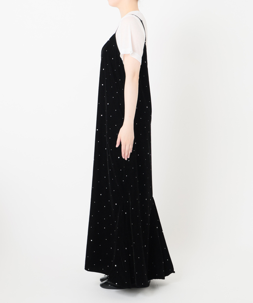 IENA（イエナ）の「COUTURE D’ADAM/クチュールドアダム Glitter Dress ベロアワンピース 261（ワンピース・レディース・ブラック・36）」の14枚目の写真