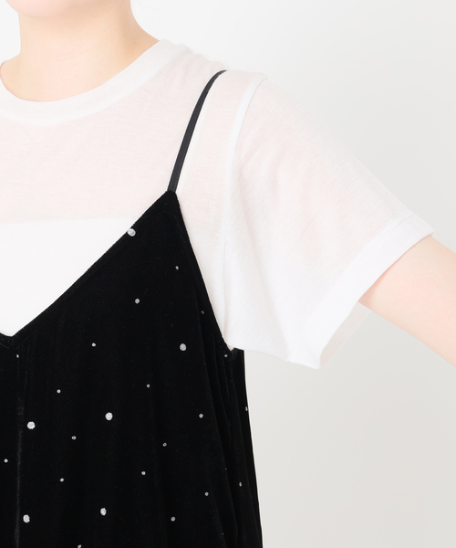 IENA（イエナ）の「COUTURE D’ADAM/クチュールドアダム Glitter Dress ベロアワンピース 261（ワンピース・レディース・ブラック・36）」の11枚目の写真