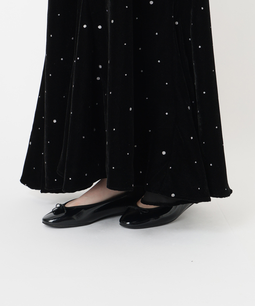 IENA（イエナ）の「COUTURE D’ADAM/クチュールドアダム Glitter Dress ベロアワンピース 261（ワンピース・レディース・ブラック・36）」の15枚目の写真