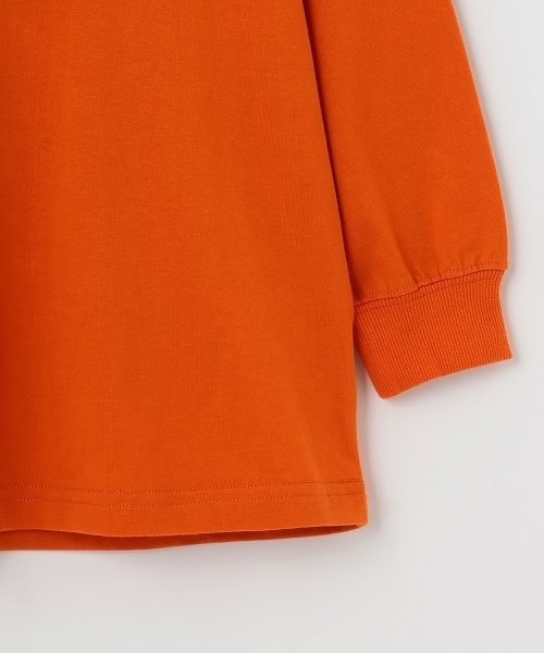 X-girl Stages(エックスガールステージス)の「ガールバックプリント長袖Tシャツ(Tシャツ/カットソー・キッズ・ブラック/オフホワイト/オレンジ・130cm/100cm/90cm/120cm/110cm/140cm)」の8枚目の写真