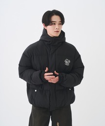 Remember.（リメンバー）の「ボリューム中綿フードスタンドネックブルゾン（ダウンジャケット/コート）」