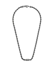 ARMANI EXCHANGE（アルマーニエクスチェンジ）の「アルマーニ・エクスチェンジ アクセサリー メンズ ネックレス ガンメタル AXG0163060（ネックレス）」
