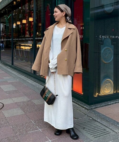 セール】ミドルリバーコート（その他アウター）｜LOUNGEDRESS