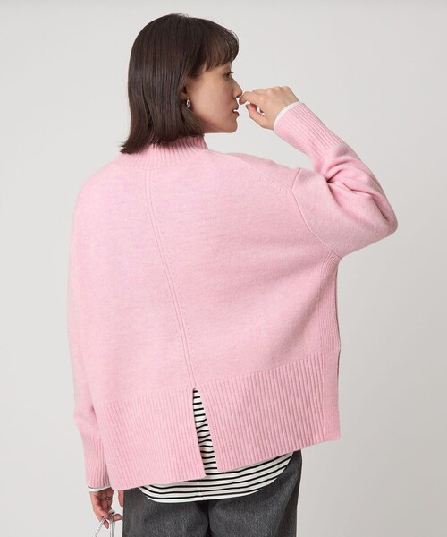 size SHORTあり］SERENITY ハイネック プルオーバー ニット（ニット