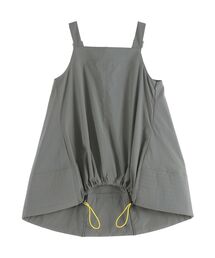 UN3D. | PADDING HEM DESIGN SH CAMISOLE / パデッドヘムデザインシャツキャミソール(シャツ/ブラウス)