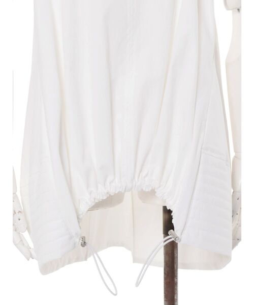 UN3D.（アンスリード）の「PADDING HEM DESIGN SH CAMISOLE / パデッドヘムデザインシャツキャミソール（シャツ/ブラウス・レディース・ホワイト/グレー/ブラック・36/38）」の20枚目の写真