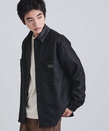 tk.TAKEO KIKUCHI（ティーケータケオキクチ）の「ヘリンボーンワーカーシャツ（シャツ/ブラウス）」