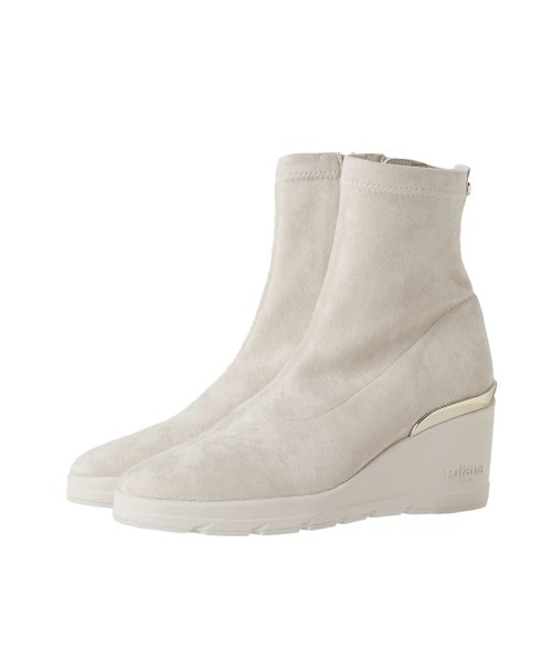 軽量】ストレッチショートブーツ 6cm（ブーツ）｜+diana（プラス