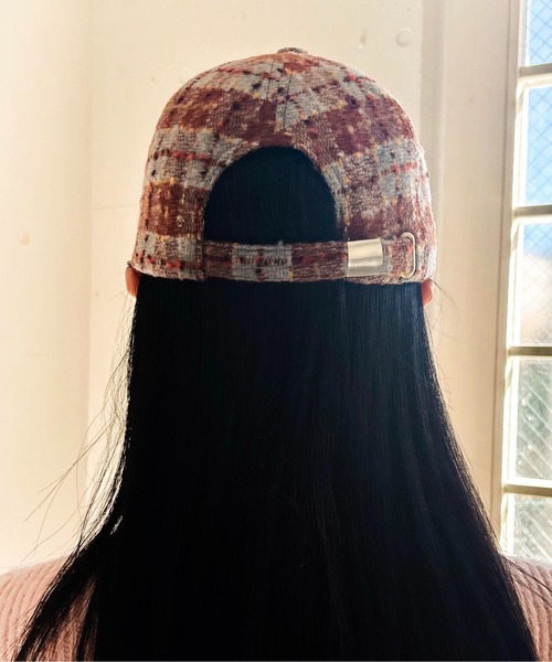 Casselini（キャセリーニ）の「Casselini(キャセリーニ)ロゴキャップ（キャップ・レディース・ブラック/チェック・FREE）」の13枚目の写真