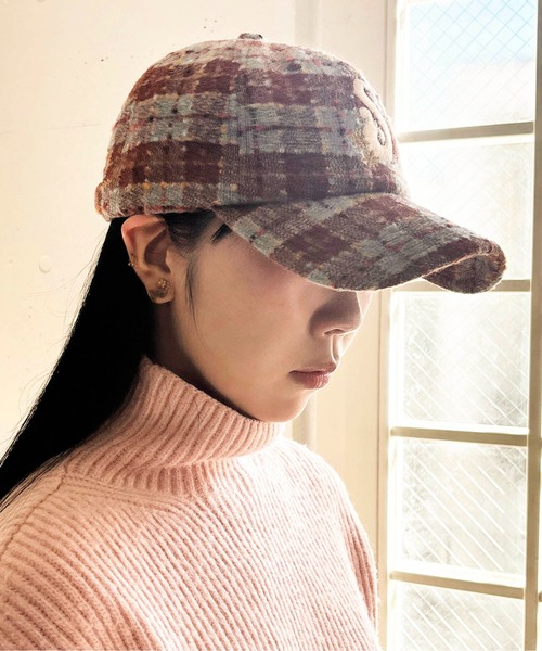 Casselini（キャセリーニ）の「Casselini(キャセリーニ)ロゴキャップ（キャップ・レディース・ブラック/チェック・FREE）」の14枚目の写真