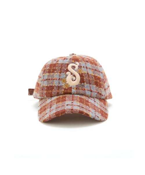 Casselini（キャセリーニ）の「Casselini(キャセリーニ)ロゴキャップ（キャップ・レディース・ブラック/チェック・FREE）」の4枚目の写真