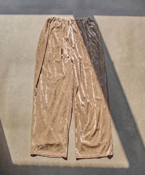 CHIGNON（シニヨン）の「(CHIGNON)BEROA MESH PT（その他パンツ・レディース・ブラウン/ブルー/ベージュ・ONE SIZE）」の2枚目の写真