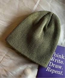 Burner（バーナー）の「【OKUOKU　0909】ベーシックリブニットキャップ　ビーニー oku-bosi-25（ニットキャップ/ビーニー）」