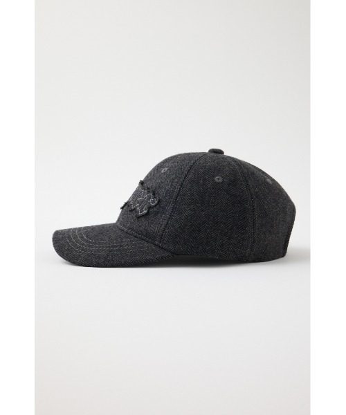 MOUSSY(マウジー)の「PATCH WOOL BASEBALL キャップ(キャップ・レディース・ブラウン/チャコールグレー・FREE)」の14枚目の写真