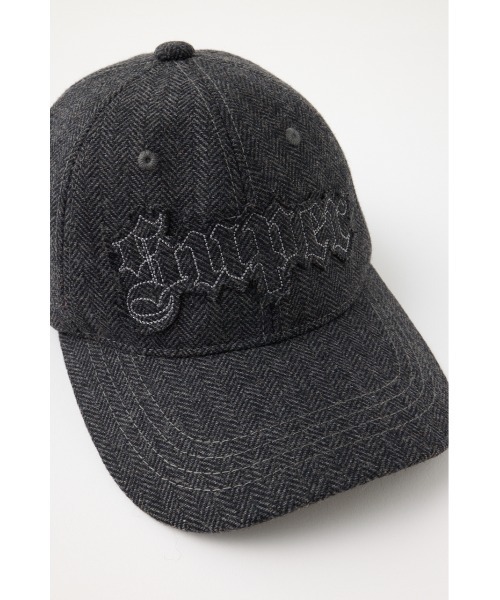 MOUSSY(マウジー)の「PATCH WOOL BASEBALL キャップ(キャップ・レディース・ブラウン/チャコールグレー・FREE)」の16枚目の写真