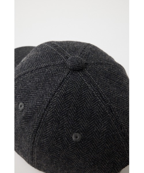 MOUSSY(マウジー)の「PATCH WOOL BASEBALL キャップ(キャップ・レディース・ブラウン/チャコールグレー・FREE)」の17枚目の写真