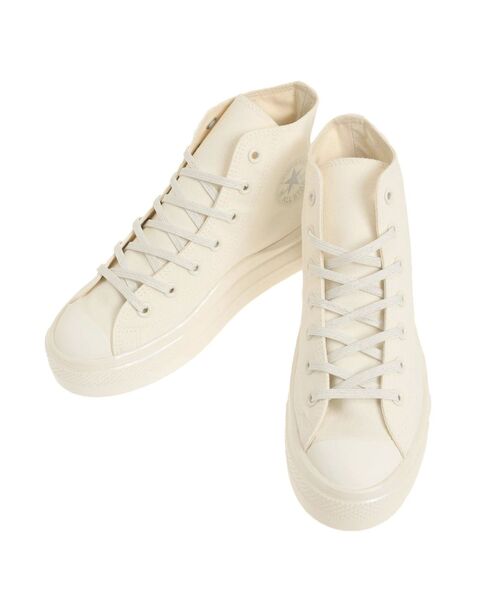 CONVERSE ALL STAR(コンバースオールスター)の「コンバース ALL STAR LIGHT PLTS II HOLOSOLE HI(スニーカー・レディース・オフホワイト/ブラック・22.5/23.5/24.5)」の1枚目の写真