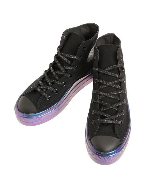 CONVERSE ALL STAR(コンバースオールスター)の「コンバース ALL STAR LIGHT PLTS II HOLOSOLE HI(スニーカー・レディース・オフホワイト/ブラック・22.5/23.5/24.5)」の14枚目の写真