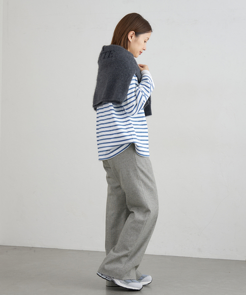 ウォッシャブル ツイードイージースラックス（その他パンツ）｜IENA