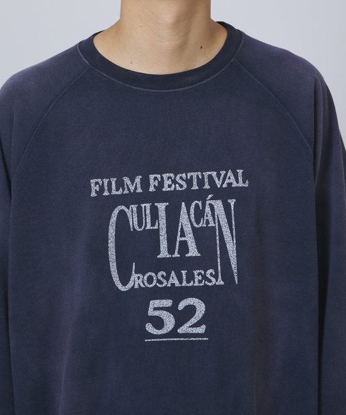 B.C STOCK（ベーセーストック）の「【GOOD OLD SHOP】ヴィンテージ加工 ラグランTシャツ 7分袖（Tシャツ/カットソー・メンズ・アイボリー/チャコールグレー/ブラック/ピンク/ネイビー・FREE）」の10枚目の写真