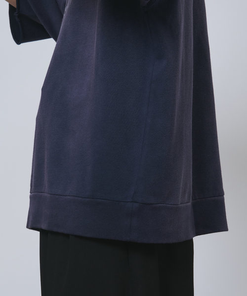 B.C STOCK（ベーセーストック）の「【GOOD OLD SHOP】ヴィンテージ加工 ラグランTシャツ 7分袖（Tシャツ/カットソー・メンズ・アイボリー/チャコールグレー/ブラック/ピンク/ネイビー・FREE）」の13枚目の写真