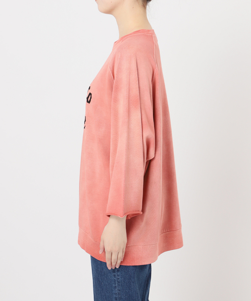 B.C STOCK（ベーセーストック）の「【GOOD OLD SHOP】ヴィンテージ加工 ラグランTシャツ 7分袖（Tシャツ/カットソー・メンズ・アイボリー/チャコールグレー/ブラック/ピンク/ネイビー・FREE）」の17枚目の写真