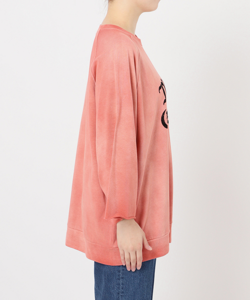 B.C STOCK（ベーセーストック）の「【GOOD OLD SHOP】ヴィンテージ加工 ラグランTシャツ 7分袖（Tシャツ/カットソー・メンズ・アイボリー/チャコールグレー/ブラック/ピンク/ネイビー・FREE）」の19枚目の写真