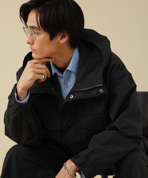 VERON(ヴァロン)の「【セットアップ対応】60/40クロスG8フライトWEPパーカー(ミリタリージャケット・メンズ・グレー/ブラック/キャメル・M/L)」の11枚目の写真