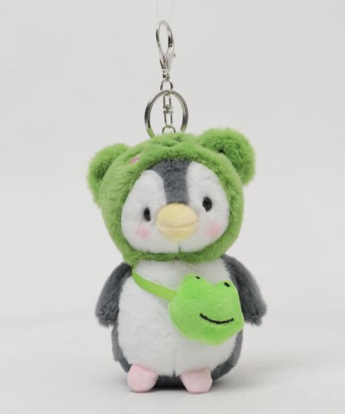 WEGO（ウィゴー）の「WEGO/おでかけペンギンぬいぐるみキーホルダー（キーホルダー・レディース・イエロー/ピンク/グリーン/ブルー・FREE）」の2枚目の写真