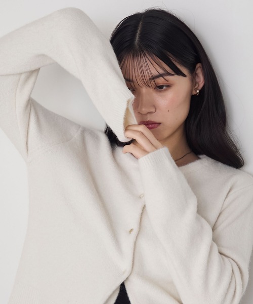 フォクシー　ロングカーディガン　オフホワイト フォクシー ロングカーディガン オフホワイト カーディガン – FOXEY