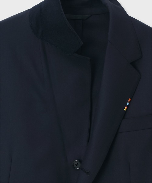 ソリッド ウールストレッチ ジャケット 'A Suit To Travel In