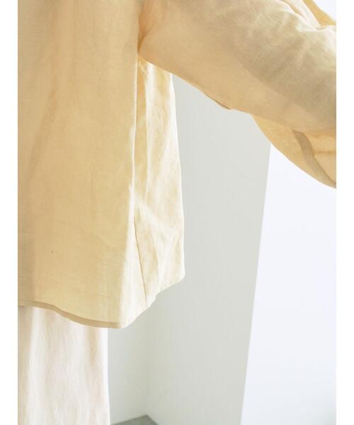 TSUHARU by Samansa Mos2（ツハルバイサマンサモスモス）の「編み立て襟レースブラウス（シャツ/ブラウス・レディース・オフホワイト/ベージュ/ブラック・F）」の15枚目の写真