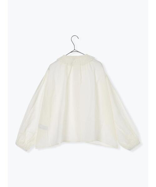 編み立て襟レースブラウス（シャツ/ブラウス）｜TSUHARU by Samansa