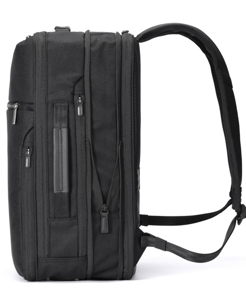 ace.(エース)の「エースジーン ビジネスリュック ガジェタブルSF B4サイズ収納可能 15.6inchPC収納 19L エキスパンド(容量拡張) 2気室 68785(ビジネスバッグ・メンズ・ブラック/ネイビー・FREE)」の13枚目の写真