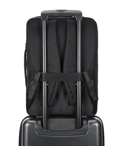 ace.(エース)の「エースジーン ビジネスリュック ガジェタブルSF B4サイズ収納可能 15.6inchPC収納 19L エキスパンド(容量拡張) 2気室 68785(ビジネスバッグ・メンズ・ブラック/ネイビー・FREE)」の21枚目の写真