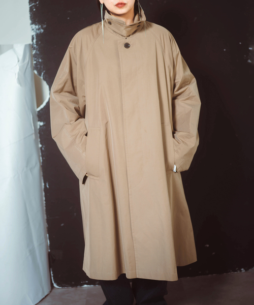 CITYSHOP（シティーショップ）の「“O” TENT LINE コート（その他アウター・レディース・ブラック/ライトグレー/ベージュ・36/38）」の3枚目の写真