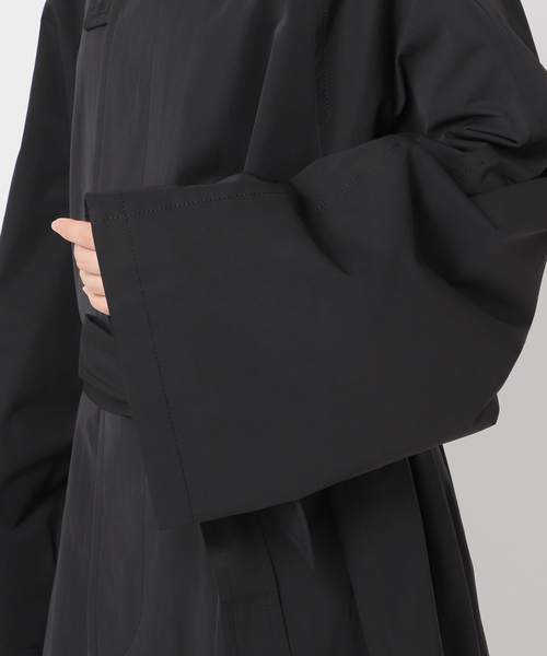 CITYSHOP（シティーショップ）の「“O” TENT LINE コート（その他アウター・レディース・ブラック/ライトグレー/ベージュ・36/38）」の4枚目の写真